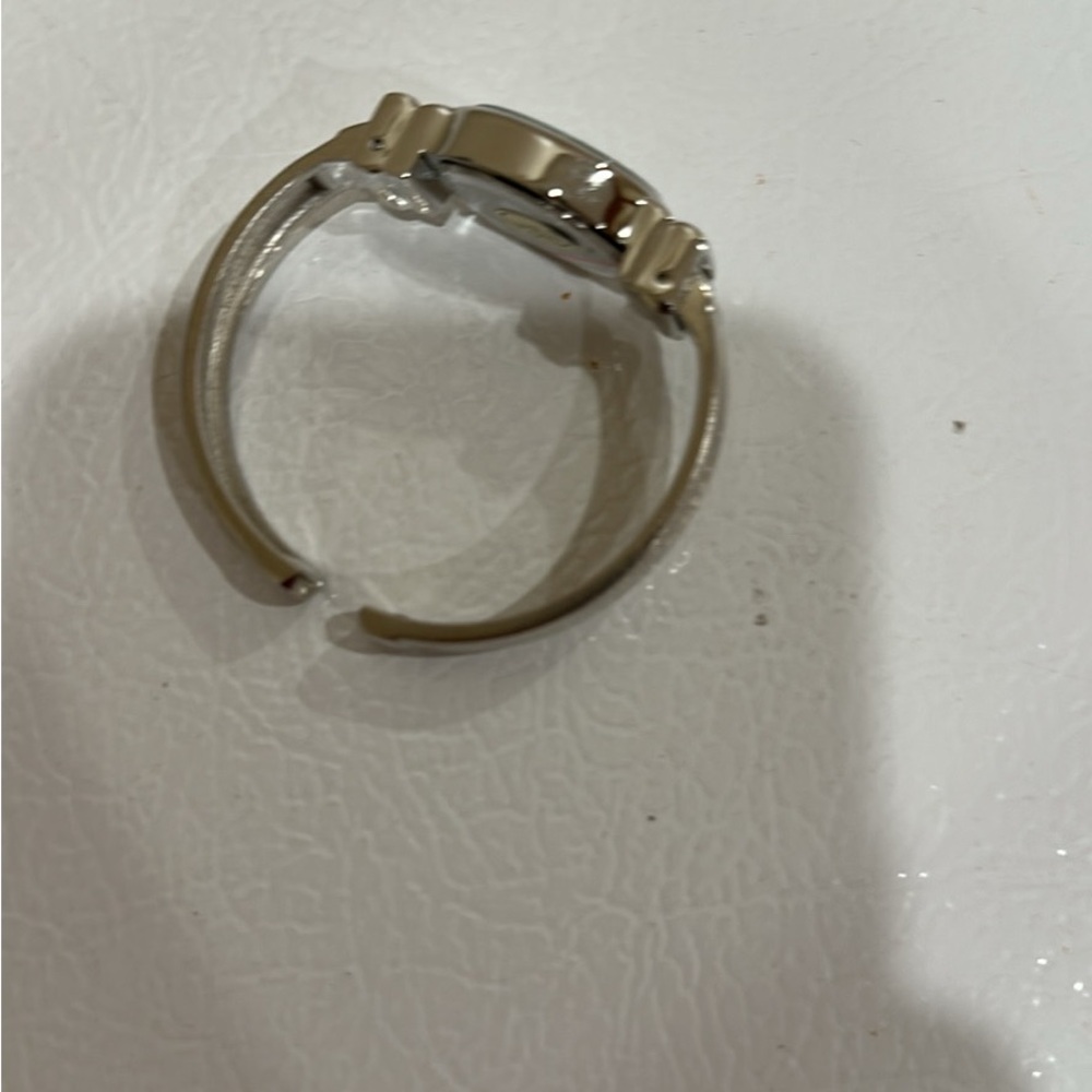 Silver Adjustable Ring - image 2